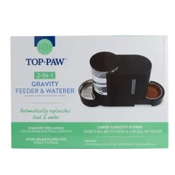 Top Paw® 2-in-1 Gravity Pet Feeder & Waterer 6 Top Paw® 2-in-1 Gravity Pet Feeder & Waterer -Pet Essentials Shop 5311832 alt2