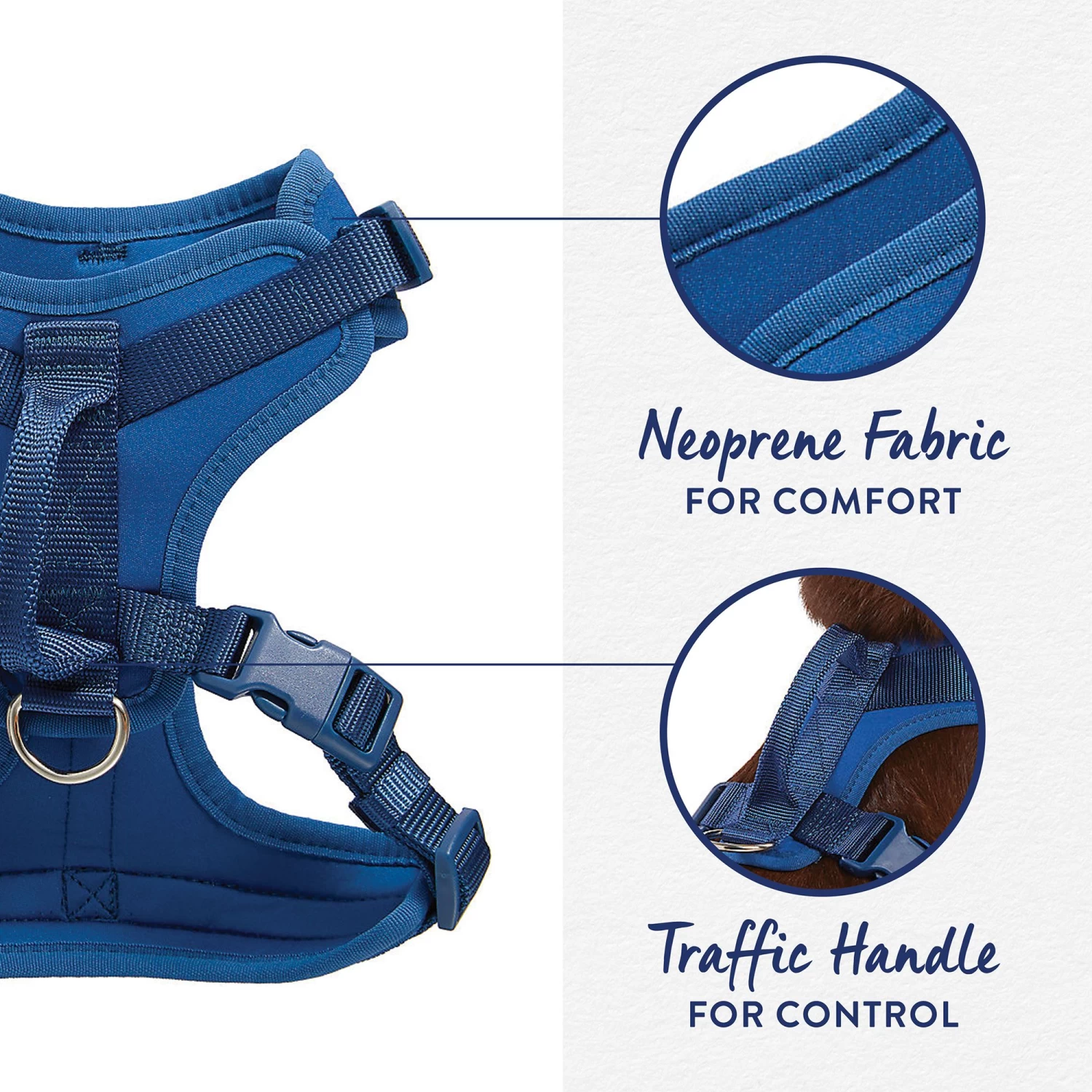 Top Paw® Neoprene Comfort Dog Harness 3 Top Paw® Neoprene Comfort Dog Harness - Image 3