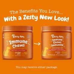 Zesty Paws Immune Chews For Dogs -Pet Essentials Shop 5320045 alt2