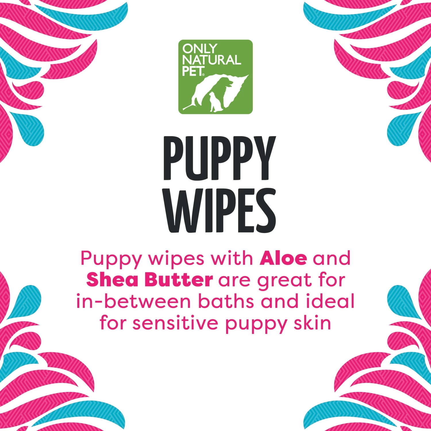 Only Natural Pet® Puppy Wipes 2 Only Natural Pet® Puppy Wipes - Image 2