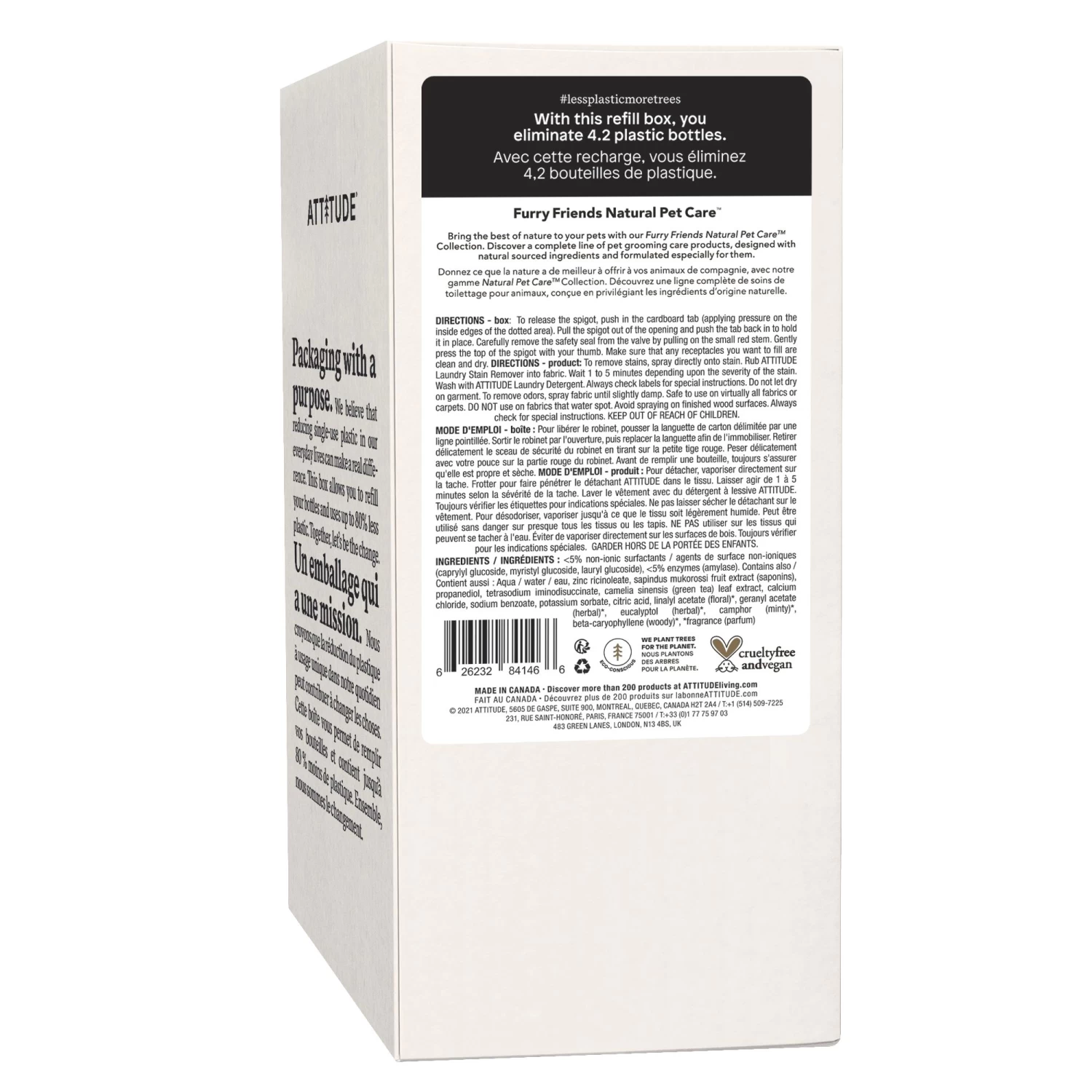 Attitude Bulk Fabric Refresher - Lavender 2 Attitude Bulk Fabric Refresher - Lavender - Image 2