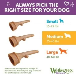 Whimzees Occupy Long Lasting Medium Dog Chews - Rawhide Free, Vegetable 12 Whimzees Occupy Long Lasting Medium Dog Chews - Rawhide Free, Vegetable -Pet Essentials Shop 5322516 alt5