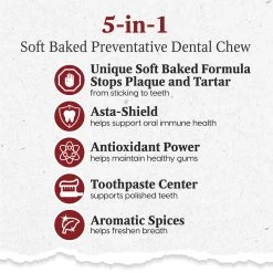 Ark Naturals® Softshield Protection Plus Brushless Toothpase Dental Chews - Small -Pet Essentials Shop 5322601 alt3