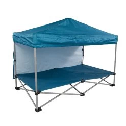 Arcadia Trail™ Elevated Canopy Cot With Water-Resistant Roll-Down Sunshade