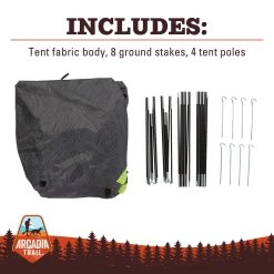 Arcadia Trail™ Outdoor Double Dog Shade Tent -Pet Essentials Shop 5323102 alt5