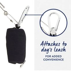 Top Paw® Black Canvas Waste Bag Dispenser 7 Top Paw® Black Canvas Waste Bag Dispenser -Pet Essentials Shop 5323476 alt2