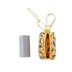 Top Paw® Lemon Print Canvas Waste Bag Dispenser -Pet Essentials Shop 5323477 alt3