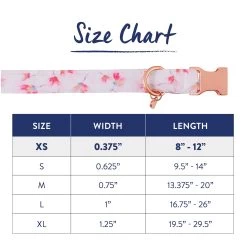 Top Paw® Pink Peony Comfort Neoprene Dog Collar -Pet Essentials Shop 5323557 alt3