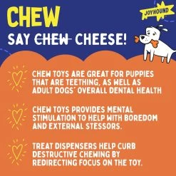 Joyhound Chew Well Ball Treat Dispenser Dog Toy -Pet Essentials Shop 5323845 alt3