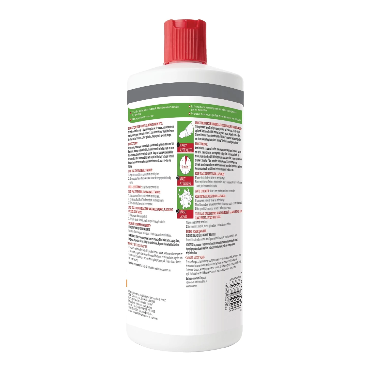 Nature's Miracle® Skunk Odour Remover 2 Nature's Miracle® Skunk Odour Remover - Image 2