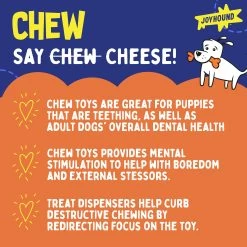 Joyhound Chew Well Bully Stick Treat Dispenser Chew Dog Toy -Pet Essentials Shop 5324214 alt2