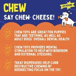 Joyhound Chew Well Bully Stick Treat Dispenser Chew Dog Toy -Pet Essentials Shop 5324214 alt3