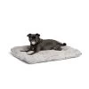 Top Paw® Grey Cloud Sherpa Pillow Dog Bed