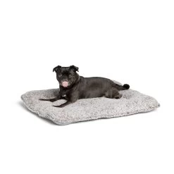 Top Paw® Grey Cloud Sherpa Pillow Dog Bed
