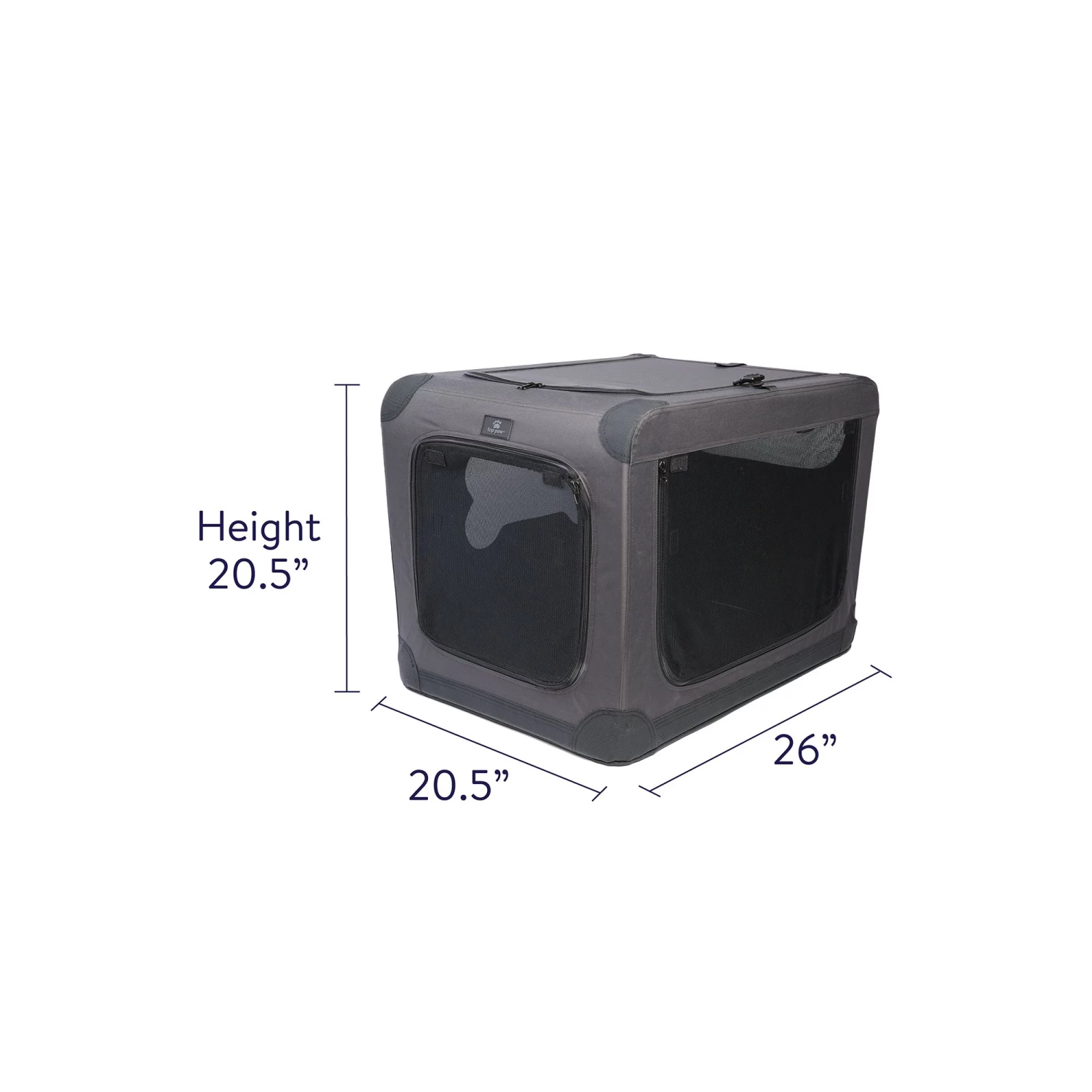 Top Paw® Indoor & Outdoor Portable Dog Crate 2 Top Paw® Indoor & Outdoor Portable Dog Crate - Image 2