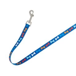 Top Paw® Blue Multi-Bone Dog Leash: 6-ft Long, 5/8-in Wide -Pet Essentials Shop 5326884 alt4