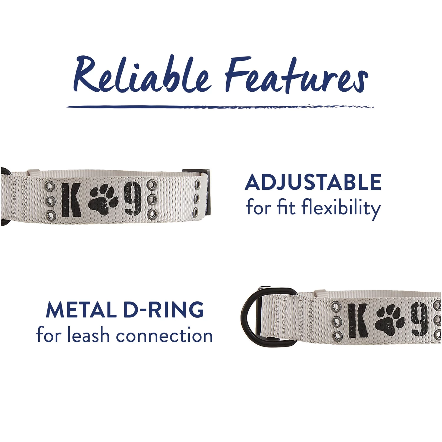 Top Paw® K9 Adjustable Dog Collar 3 Top Paw® K9 Adjustable Dog Collar - Image 3