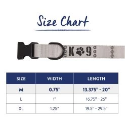 Top Paw® K9 Adjustable Dog Collar 8 Top Paw® K9 Adjustable Dog Collar -Pet Essentials Shop 5327011 alt3