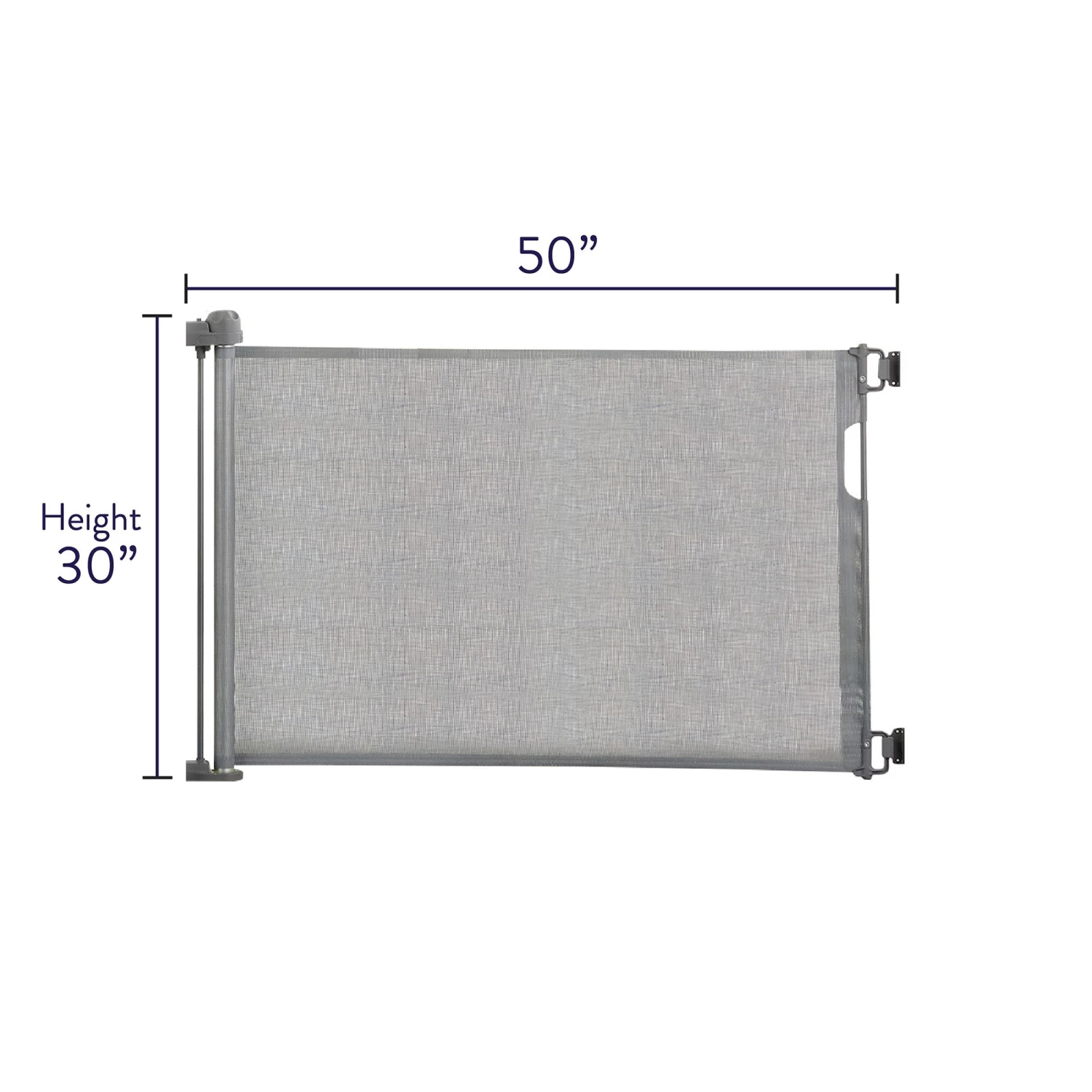 Top Paw® Retractable Mesh Pet Gate 2 Top Paw® Retractable Mesh Pet Gate - Image 2