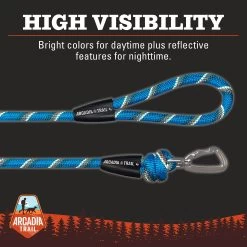 Arcadia Trail™ Rope Paracord Dog Leash: 4-ft Long 7 Arcadia Trail™ Rope Paracord Dog Leash: 4-ft Long -Pet Essentials Shop 5327806 alt2