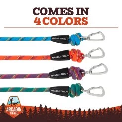 Arcadia Trail™ Rope Paracord Dog Leash: 4-ft Long 8 Arcadia Trail™ Rope Paracord Dog Leash: 4-ft Long -Pet Essentials Shop 5327806 alt3