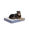 Top Paw® Blue Aztec Orthopedic Mattress Dog Bed