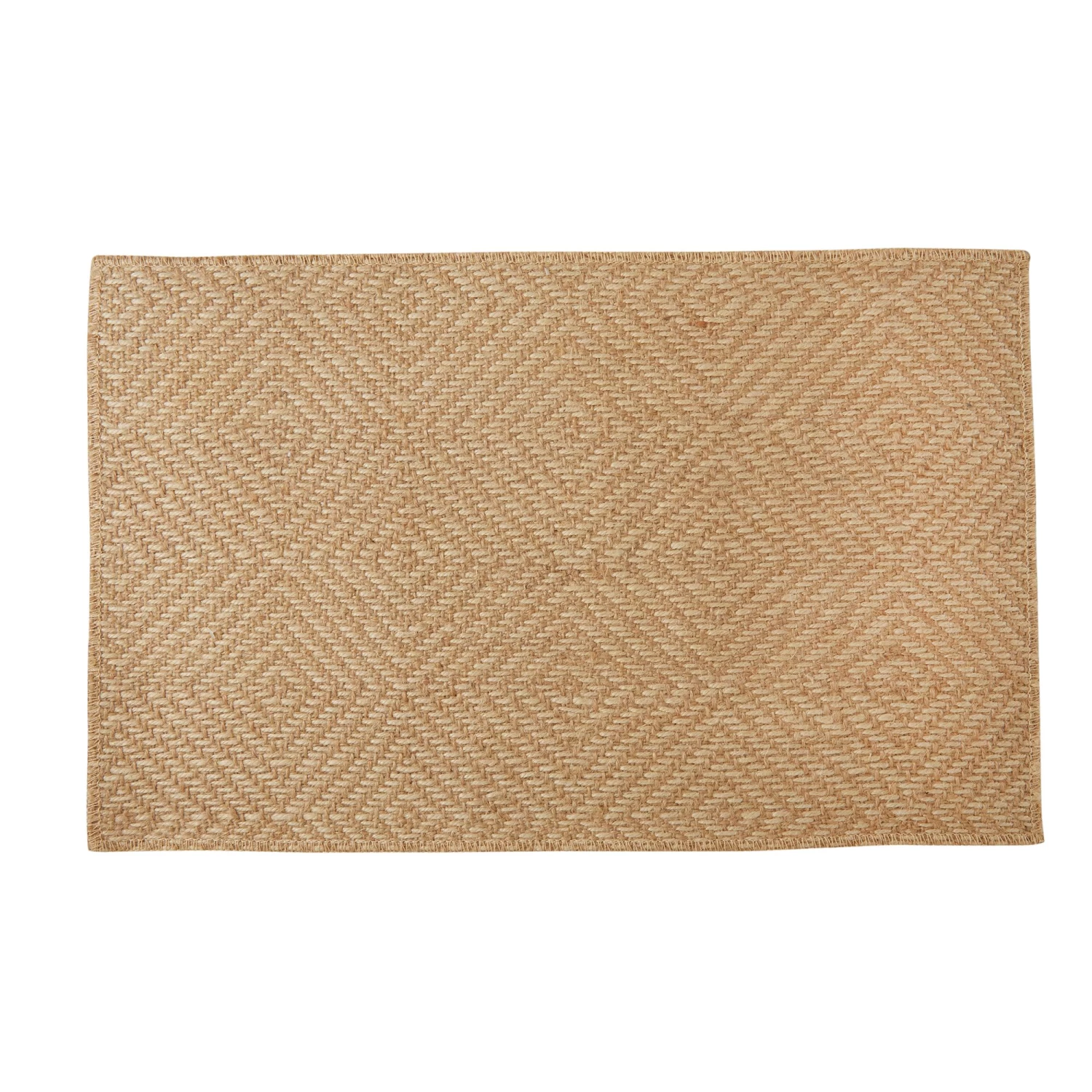 Top Paw® Boho Natural Weave Jute Feeding Placemat 1 Top Paw® Boho Natural Weave Jute Feeding Placemat