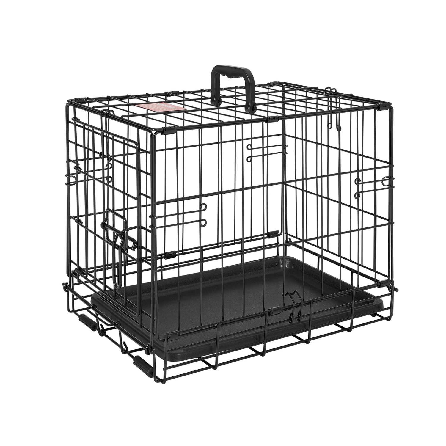 Top Paw® Single Door Folding Wire Dog Crate 4 Top Paw® Single Door Folding Wire Dog Crate - Image 4