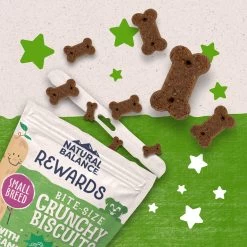 Natural Balance Rewards Crunchy Biscuit Small Dog Treats - Peanut Butter -Pet Essentials Shop 5334109 alt2