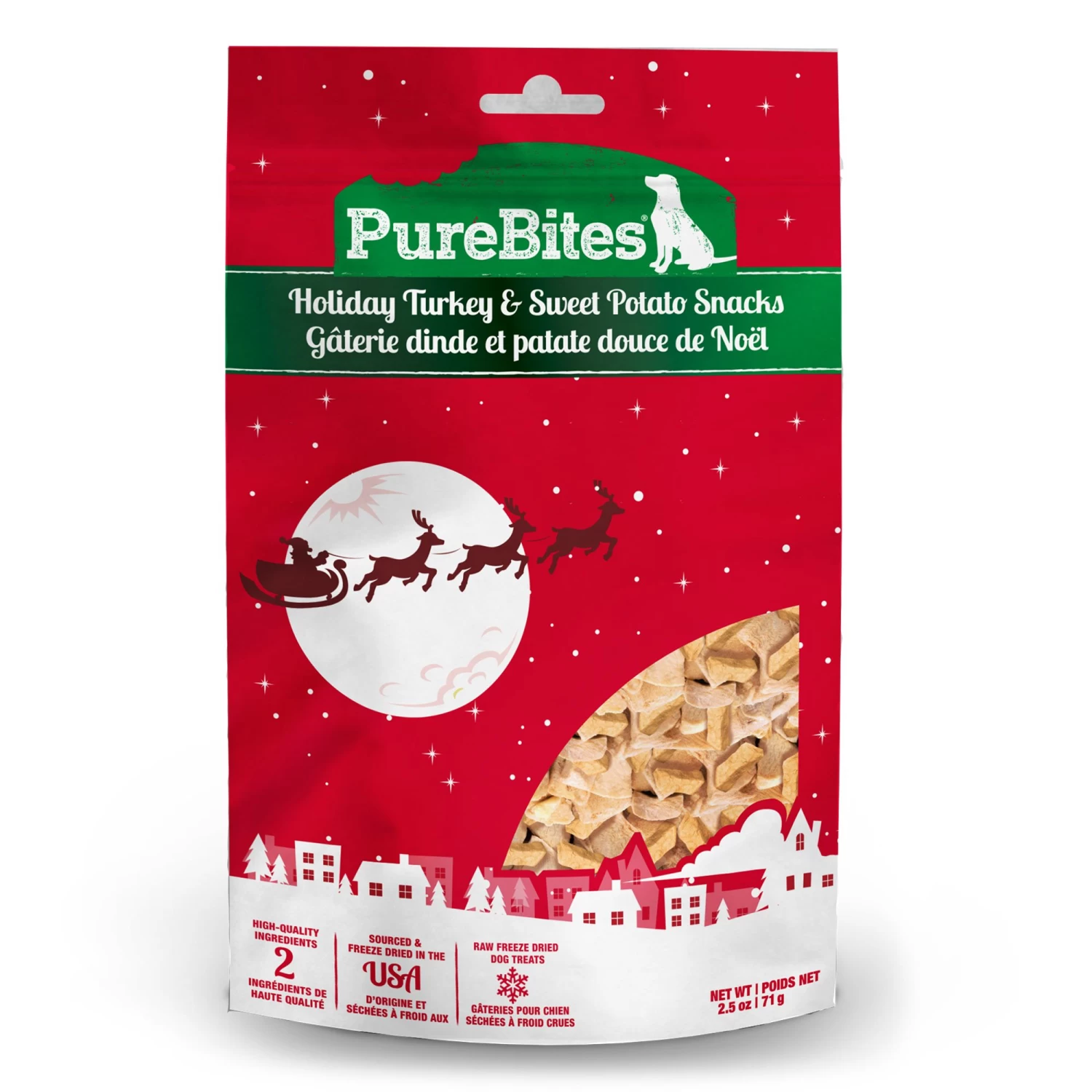 Purebites Holiday Turkey & Sweet Potato Dog Treat 1 Purebites Holiday Turkey & Sweet Potato Dog Treat
