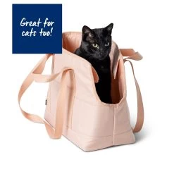 Top Paw® On-the-Go Dog Or Cat Carrier Tote - Pink 8 Top Paw® On-the-Go Dog Or Cat Carrier Tote - Pink -Pet Essentials Shop 5336146 alt3