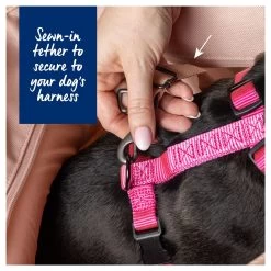 Top Paw® On-the-Go Dog Or Cat Carrier Tote - Pink 9 Top Paw® On-the-Go Dog Or Cat Carrier Tote - Pink -Pet Essentials Shop 5336146 alt4