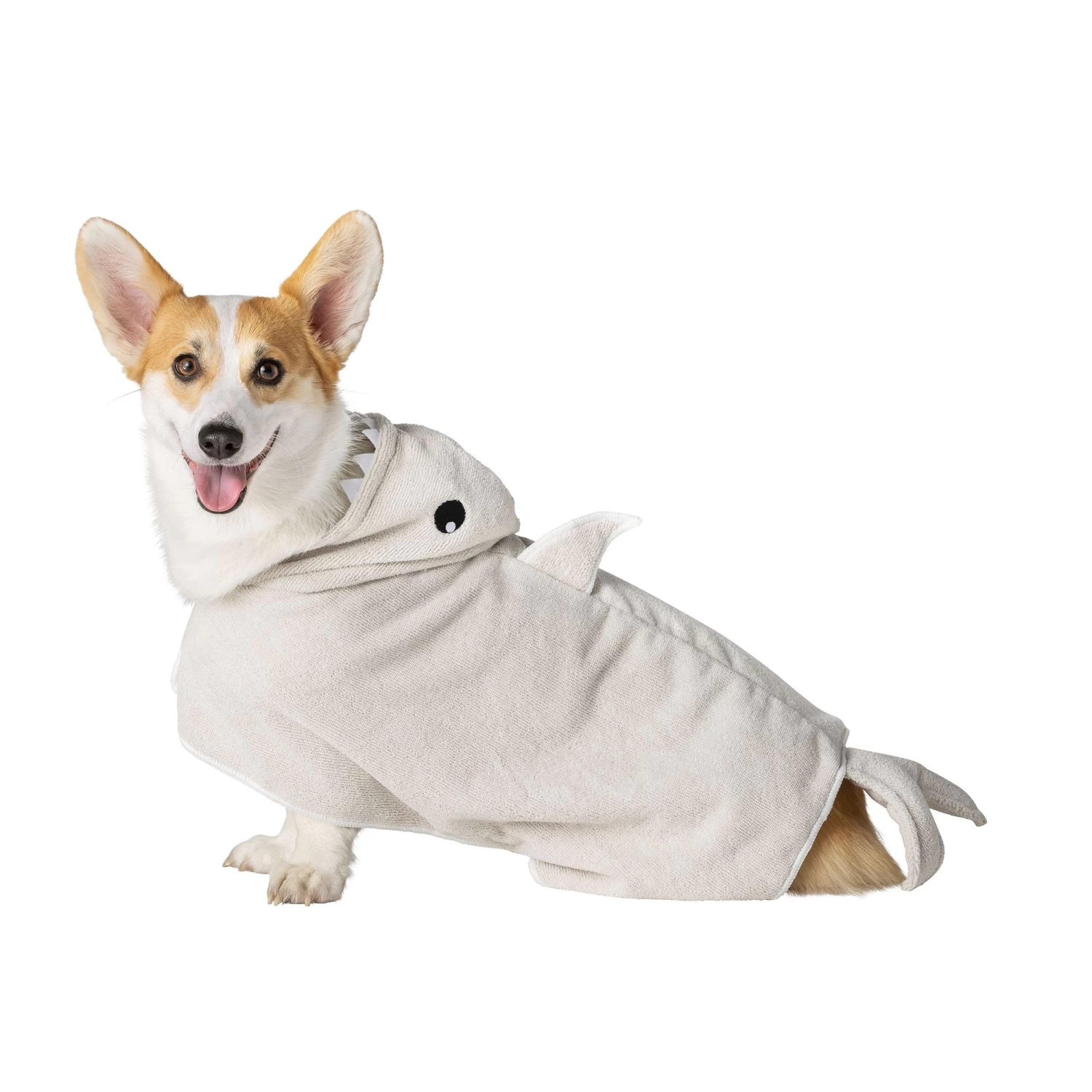 Top Paw® Shark Hooded Towel 1 Top Paw® Shark Hooded Towel