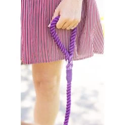 Pink Papyrus Nina Purple Ombre Rope Dog Leash: 4-ft Long -Pet Essentials Shop 5336738 alt6