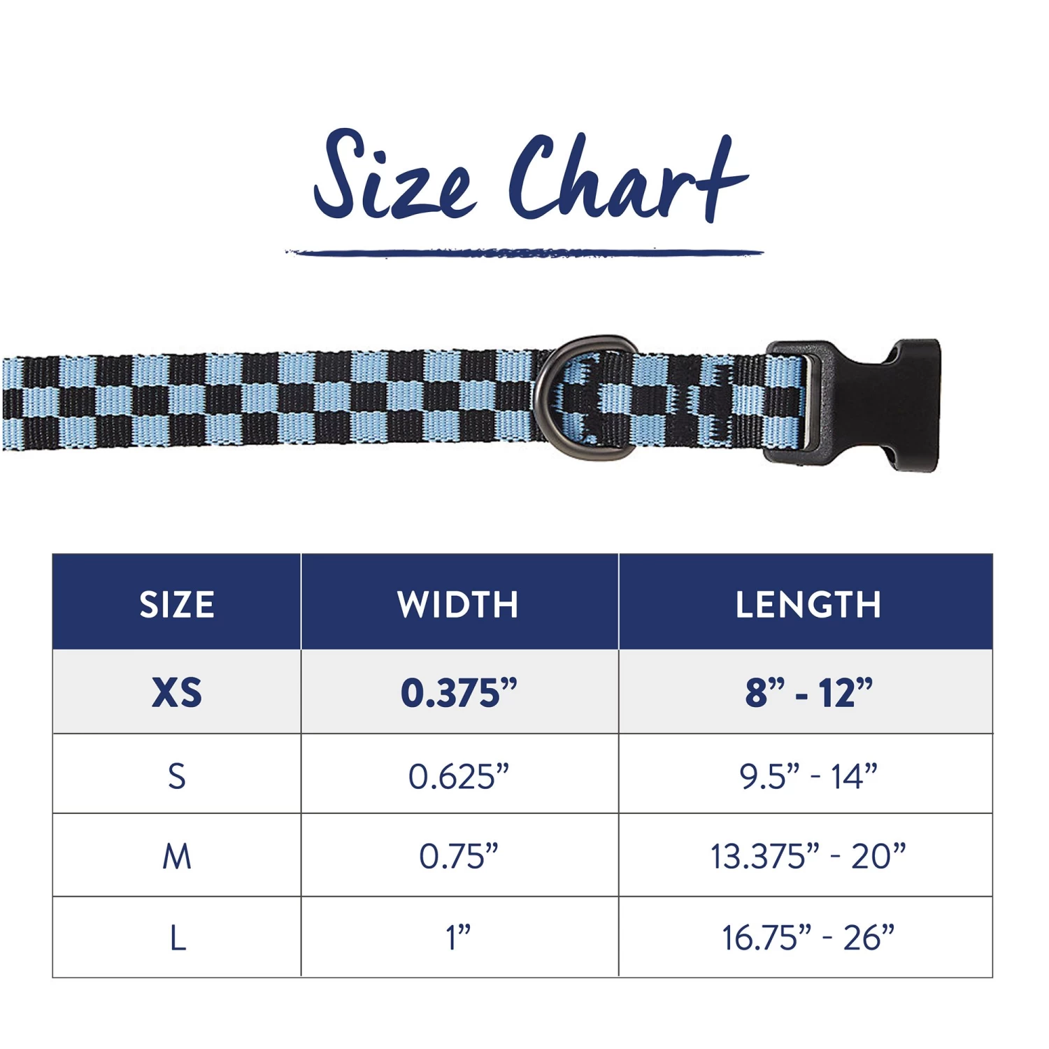 Top Paw® Checkered Dog Collar 4 Top Paw® Checkered Dog Collar - Image 4