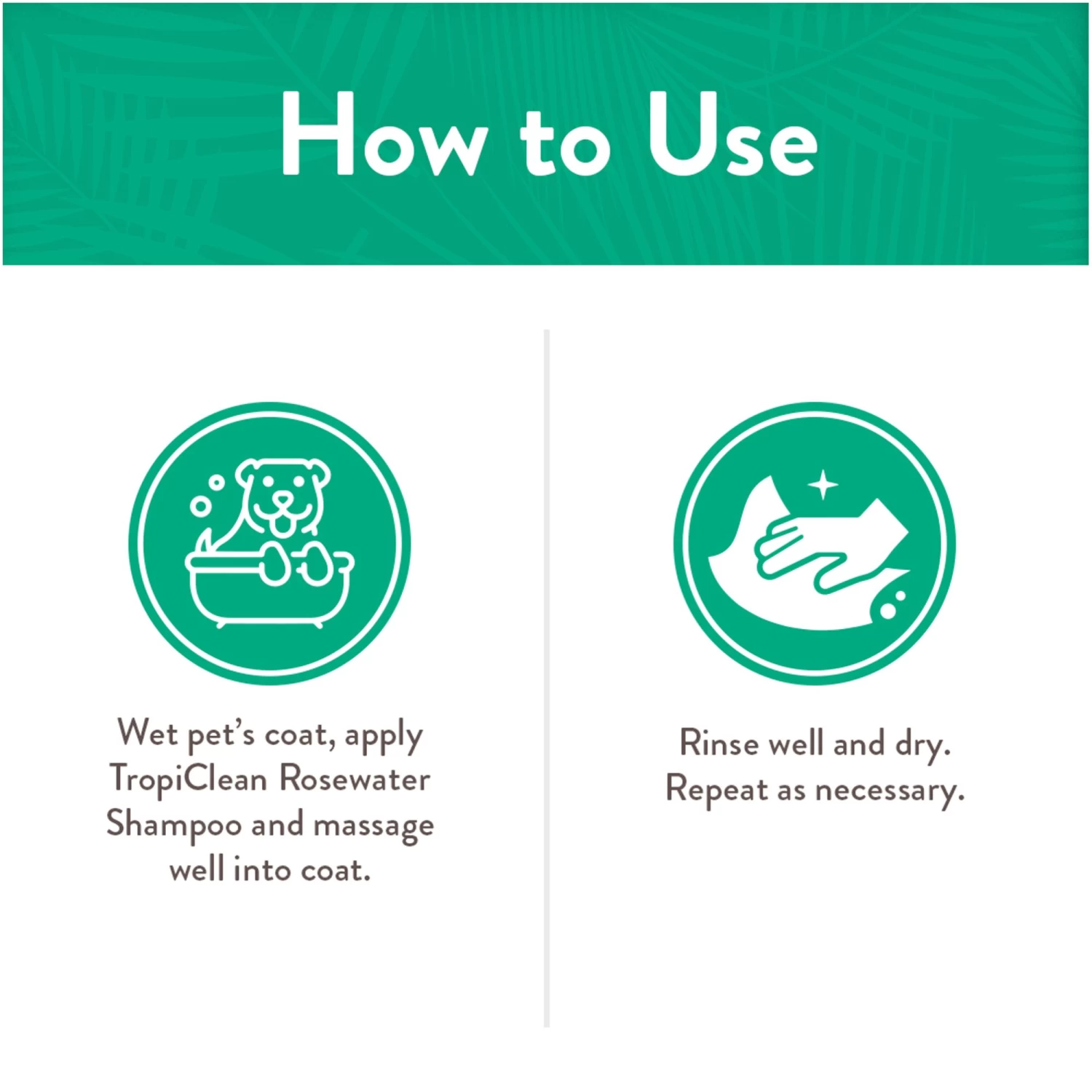 TropiClean® Rosewater Deep Cleansing Pet Shampoo - 20 Fl Oz 6 TropiClean® Rosewater Deep Cleansing Pet Shampoo - 20 Fl Oz - Image 6