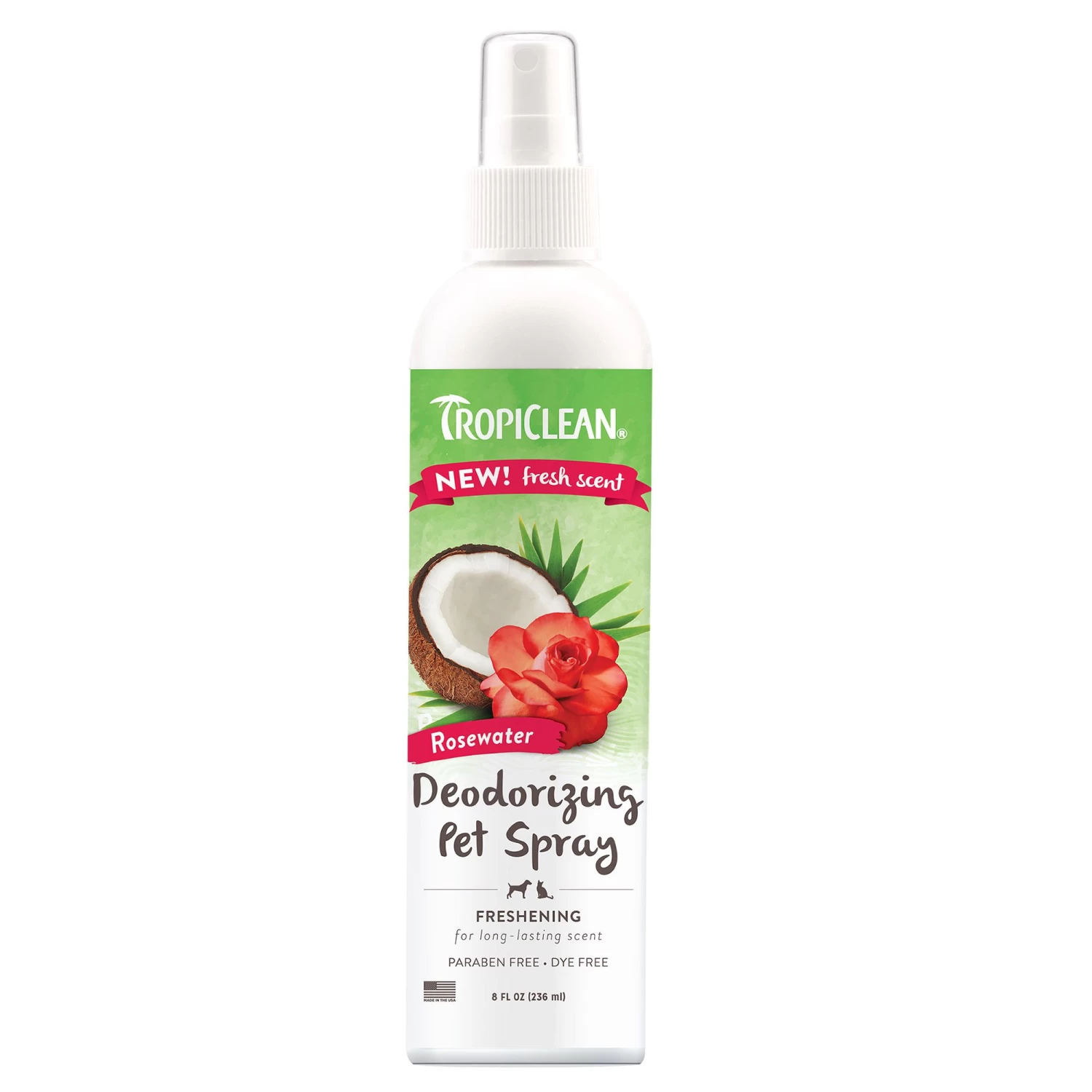 TropiClean® Rosewater Deodorizing Spray 1 TropiClean® Rosewater Deodorizing Spray