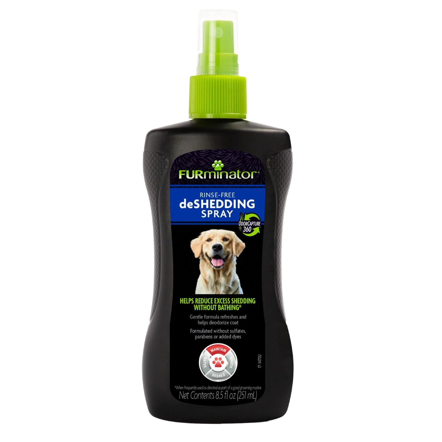 FURminator® Rinse-Free DeShedding Spray 1 FURminator® Rinse-Free DeShedding Spray