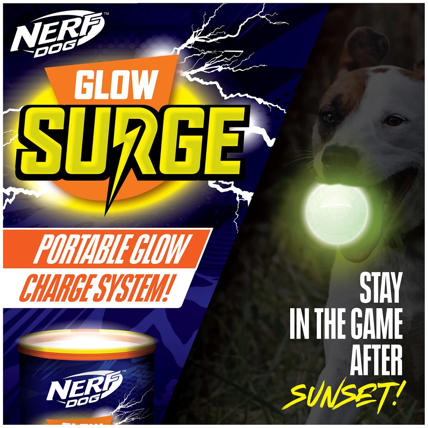 Nerf Dog™ Glow Ball Dog Toy - 2 Pack 6 Nerf Dog™ Glow Ball Dog Toy - 2 Pack - Image 6