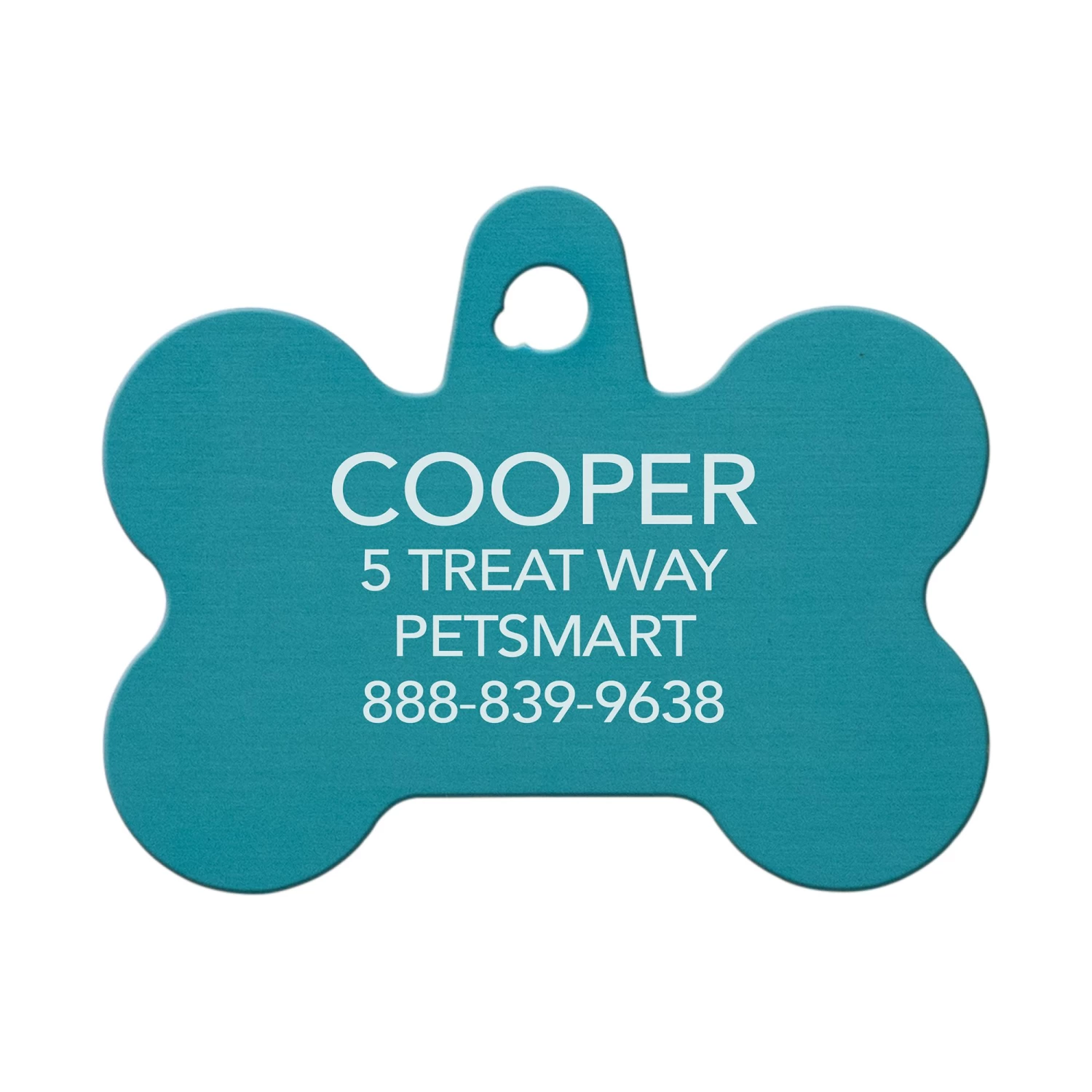 TagWorks® Rainbow Fade Large Bone Personalized Pet ID Tag 2 TagWorks® Rainbow Fade Large Bone Personalized Pet ID Tag - Image 2