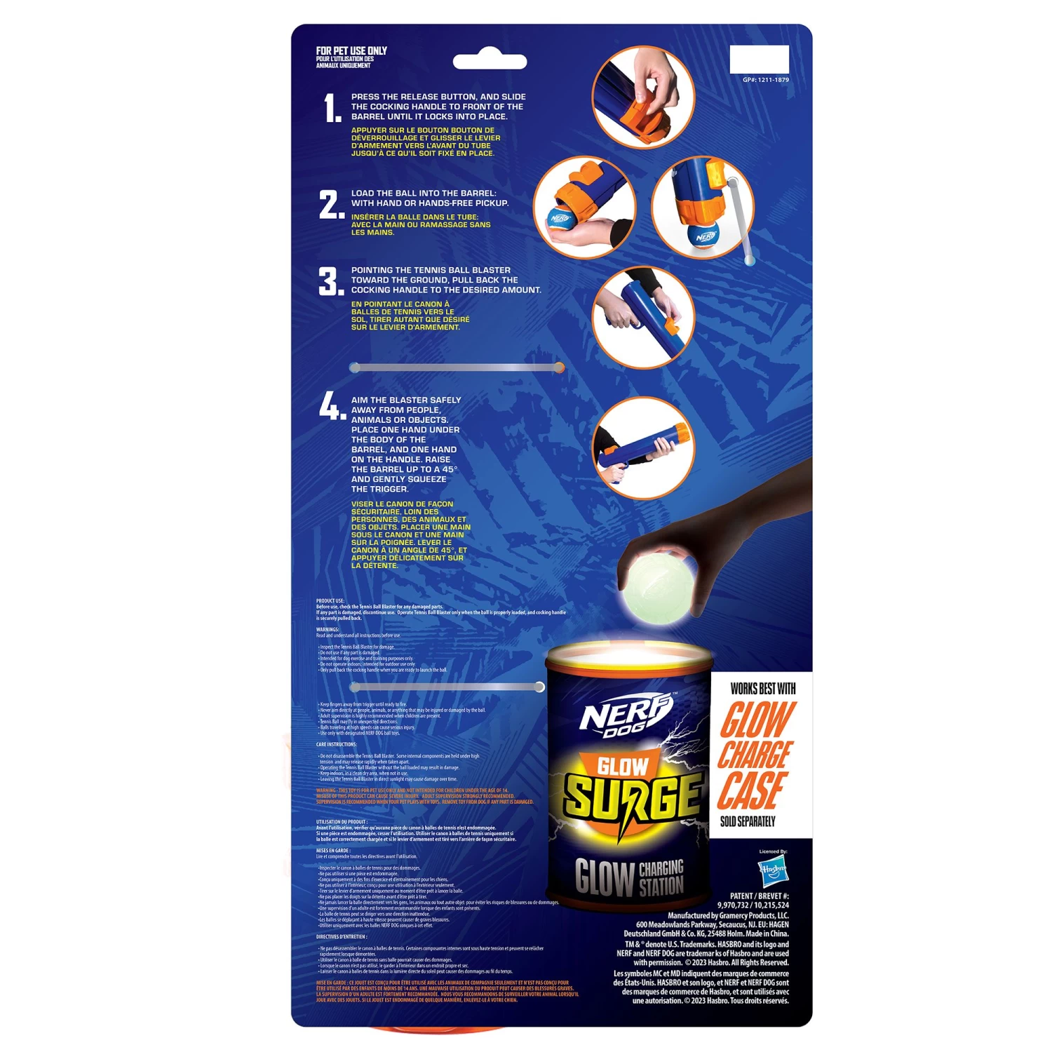 Nerf Dog™ Glow Translucent Blaster Dog Toy 7 Nerf Dog™ Glow Translucent Blaster Dog Toy - Image 7