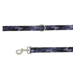 Top Paw® Grey Camo Dog Leash: 4-ft Long, 1-in Wide
