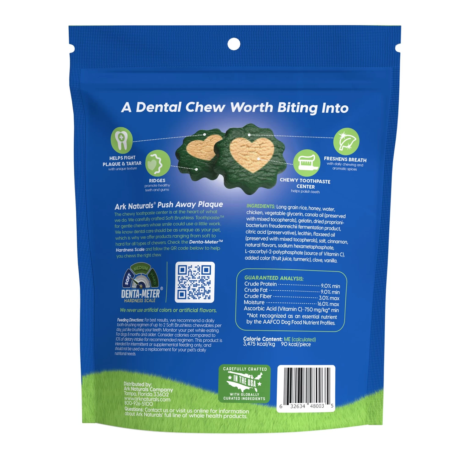 Ark Naturals Soft Brushless Toothpaste Large Dog Dental Chew Treats 2 Ark Naturals Soft Brushless Toothpaste Large Dog Dental Chew Treats - Image 2