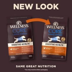 Wellness Core Digestive Health Large Breed Adult Dry Dog Food - Chicken & Brown Rice -Pet Essentials Shop 5338139 alt2