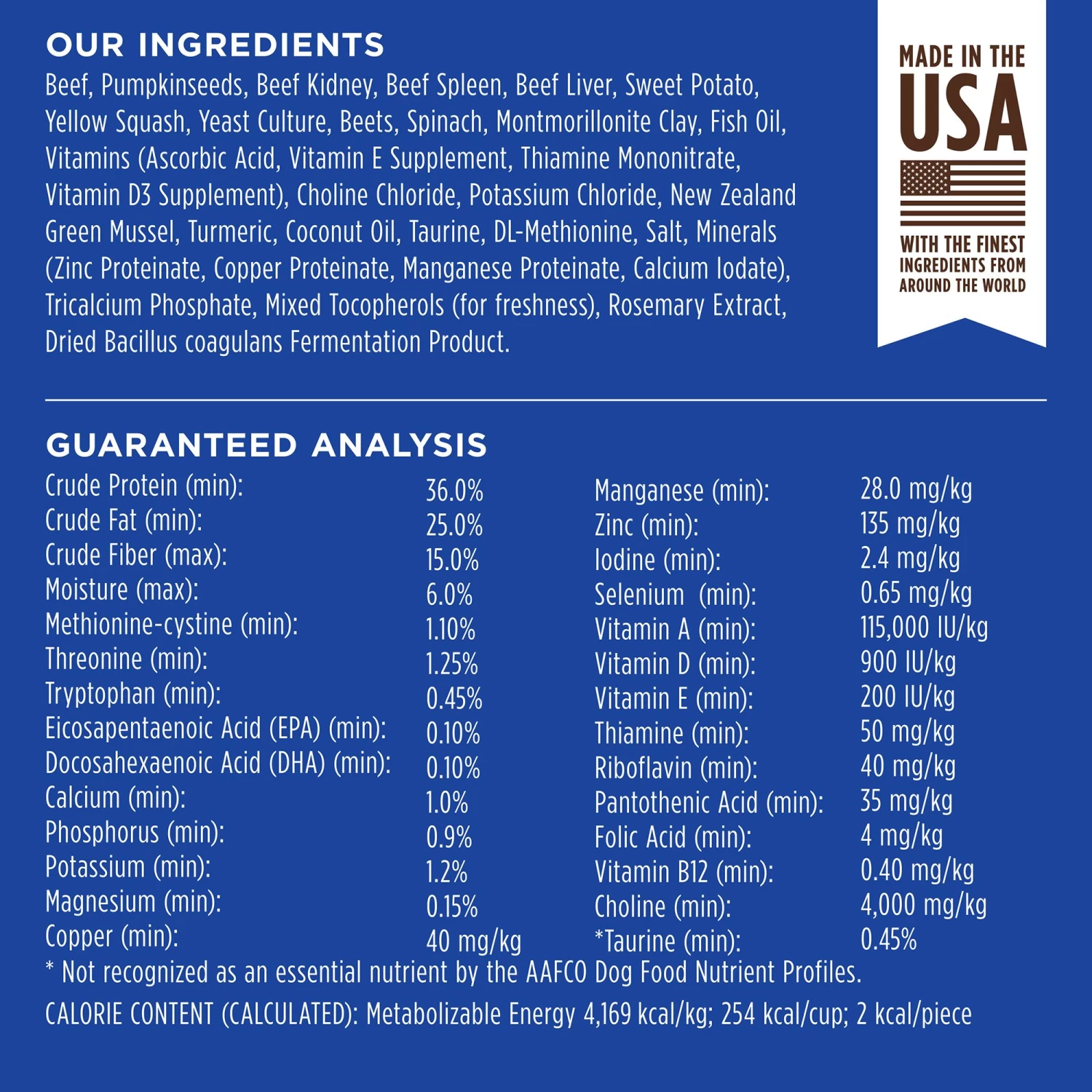 Instinct Raw Boost Mixers Multivitamin Freeze-Dried Adults 7+ Senior Dog Food Topper - Beef 3 Instinct Raw Boost Mixers Multivitamin Freeze-Dried Adults 7+ Senior Dog Food Topper - Beef - Image 3