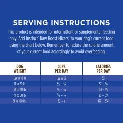 Instinct Raw Boost Mixers Multivitamin Freeze-Dried Adults 7+ Senior Dog Food Topper - Beef 10 Instinct Raw Boost Mixers Multivitamin Freeze-Dried Adults 7+ Senior Dog Food Topper - Beef -Pet Essentials Shop 5338217 alt3