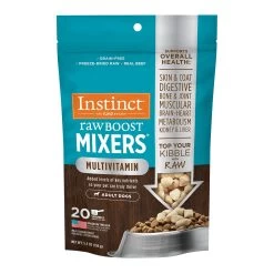 Instinct Raw Boost Mixers Multivitamin Freeze-Dried Adult Dog Food Topper - 5.5 Oz.