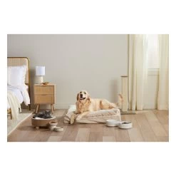 Top Paw® Tan Pillow Top Dog Bed 9 Top Paw® Tan Pillow Top Dog Bed -Pet Essentials Shop 5338570 alt4