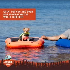Arcadia Trail&trade; Inflatable Dog Raft -Pet Essentials Shop 5338863 alt4