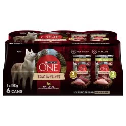 Purina ONE True Instinct Adult Wet Dog Food Variety Pack - Classic Ground, Grain Free